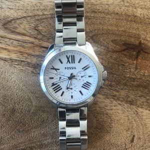 Classic silver watch